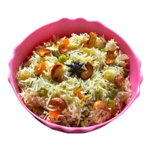 Veg Pulao with Dry Fruits
