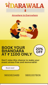Hygienic Bhandara food services near me